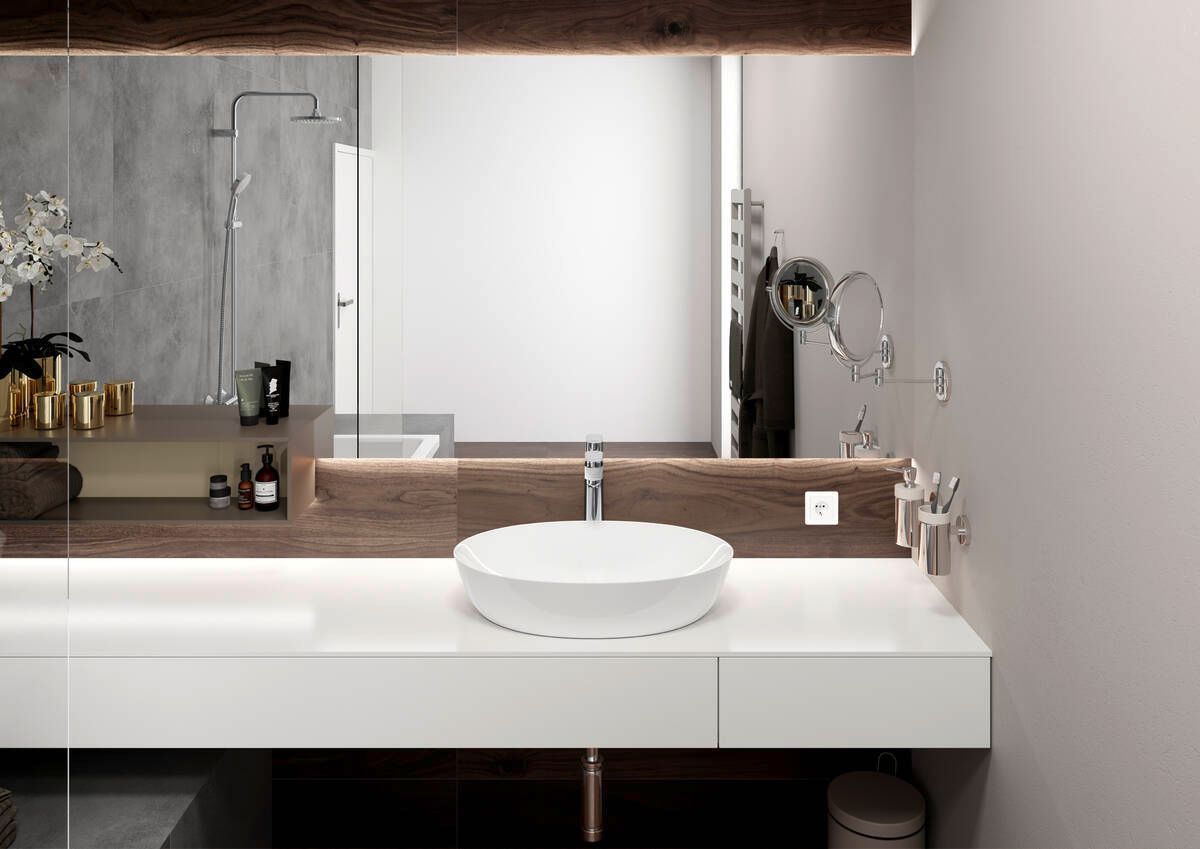 Hansgrohe Vernis Blend Vysoká umývadlová batéria s výtokom, EcoSmart, chróm 71552000 - galéria #2