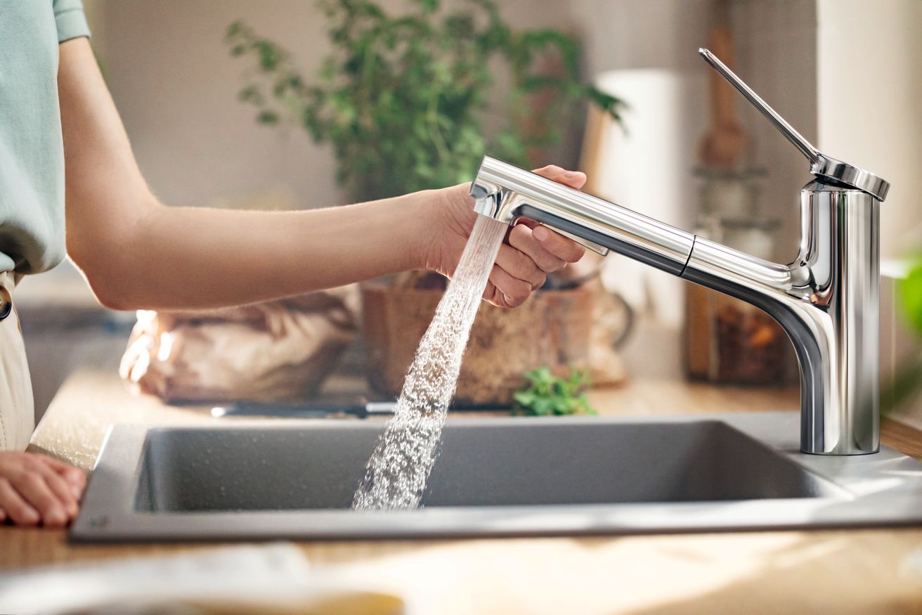 Hansgrohe Zesis M33 Umývadlová batéria s vyťahovacou sprchou 2jet, chróm 74800000 - galéria #1