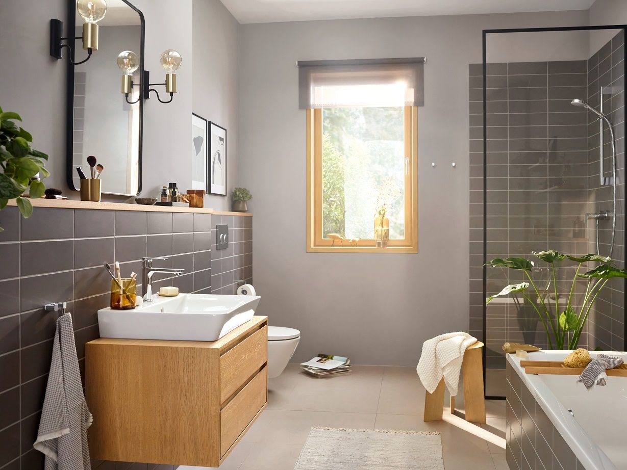 Hansgrohe Rebris E Umývadlová batéria s CoolStart a výpusťou, chróm 72559000 - galéria #3