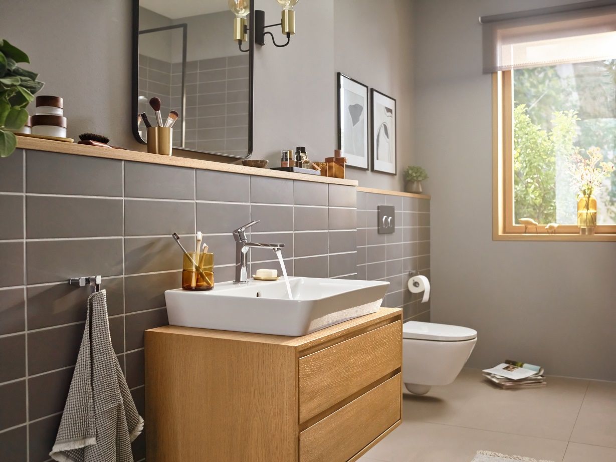 Hansgrohe Rebris E Umývadlová batéria s funkciou CoolStart, chróm 72560000 - galéria #3