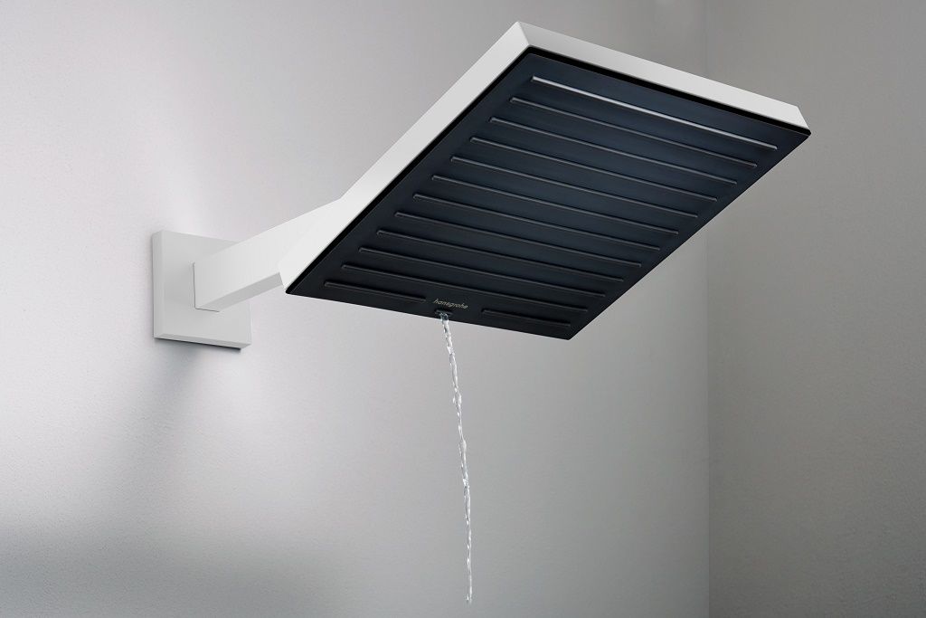 Hansgrohe E Sprchové rameno 39 cm, biele matné 24337700 - galéria #1
