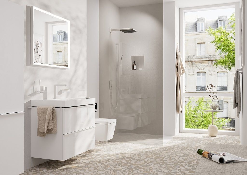 Hansgrohe E Sprchové rameno 39 cm, biele matné 24337700 - galéria #3