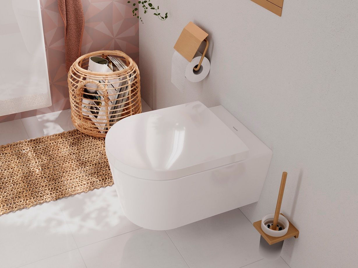 Hansgrohe EluPura S WC sedadlo s odnímateľným SoftClose, biele 60197450 - galéria #3
