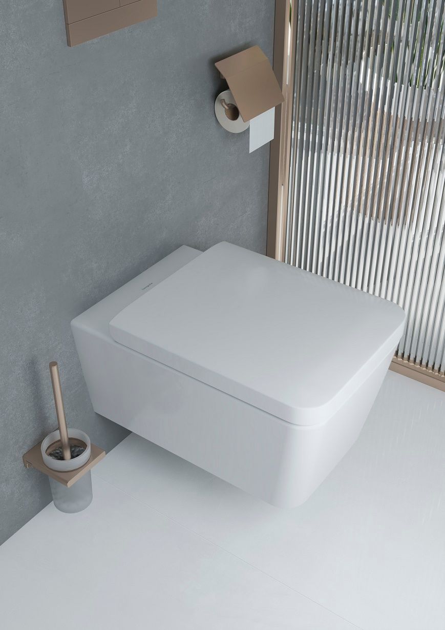 Hansgrohe Odnímateľné toaletné sedadlo EluPura Q, biele 60198450 - galéria #3