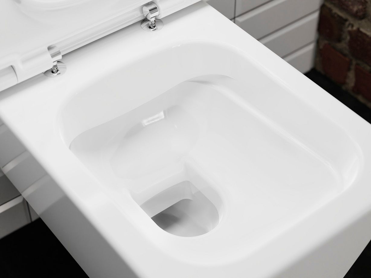 Hansgrohe EluPura Q Závesné WC 54 cm AquaFall, biele HygieneEffect 62022450 - galéria #2