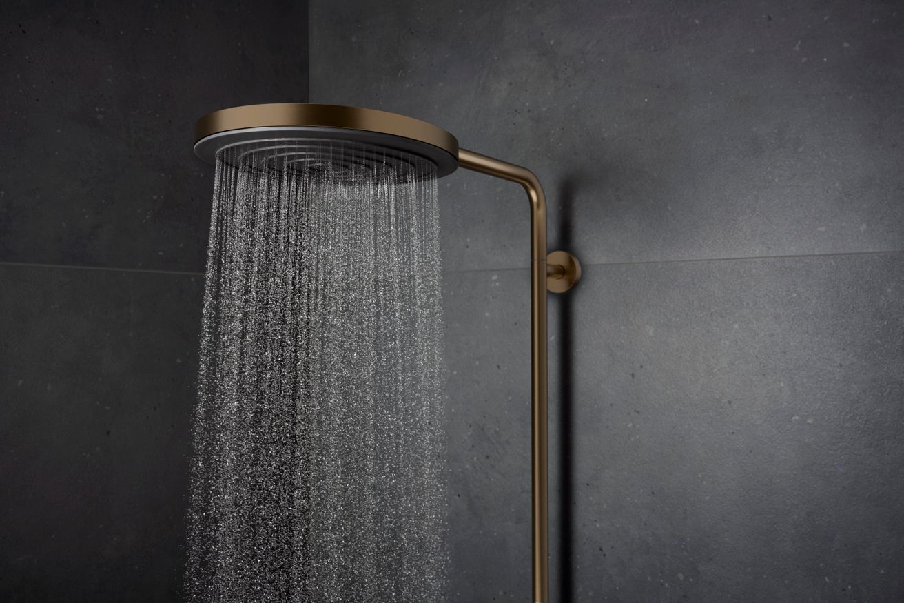 Hansgrohe Pulsify S Termostatický sprchový systém, kartáčovaný bronz 24222140 - galéria #3