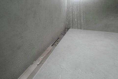 Hansgrohe RainDrain Flex Sprchový žľab 160 cm, ku stene, kartáčovaná nehrdzavejúca oceľ 56262800 - galéria #3