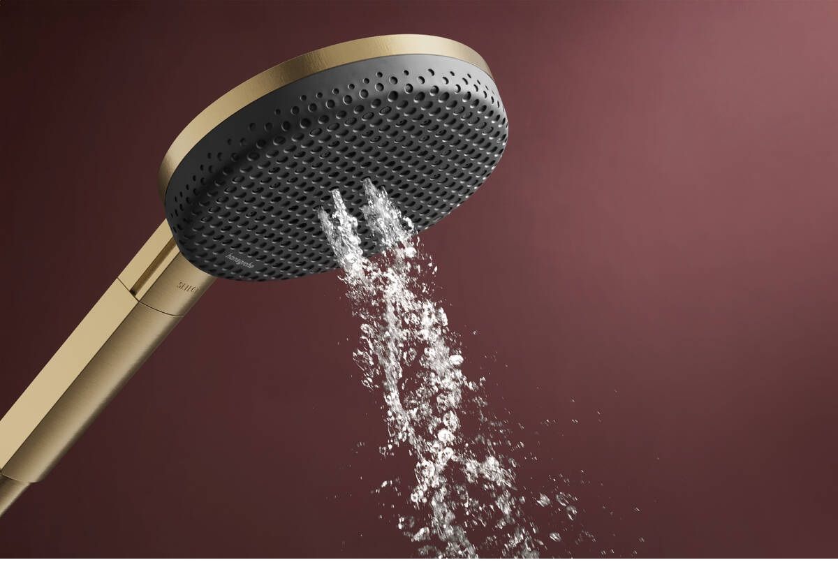 Hansgrohe Raindance Alive Select S, Ručná sprcha 12,5 cm, 3jet, kartáčovaný bronz 24500140 - galéria #3