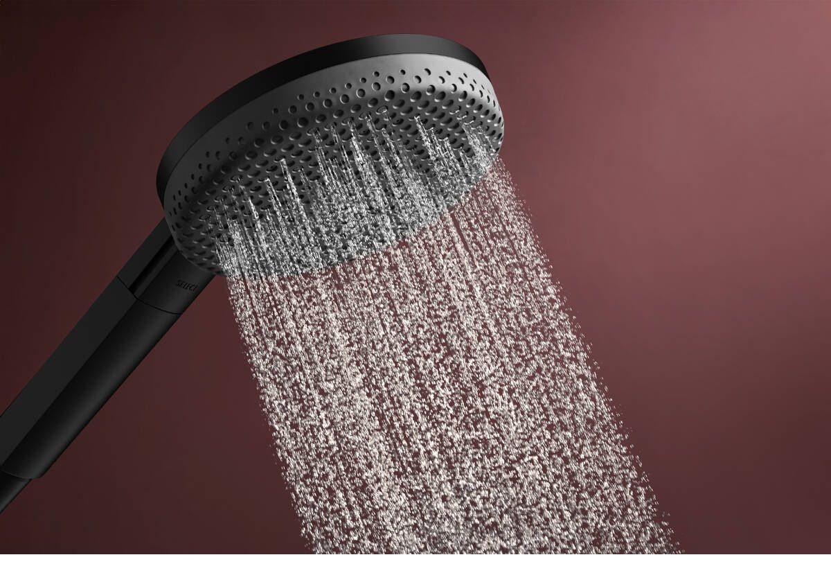 Hansgrohe Raindance Alive Select S, Ručná sprcha 12,5 cm, 3jet, čierny matná 24500670 - galéria #2