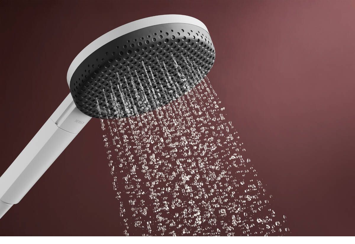 Hansgrohe Raindance Alive Select S EcoSmart, Ručná sprcha 12,5 cm, 3jet, biela matná 24511700 - galéria #2