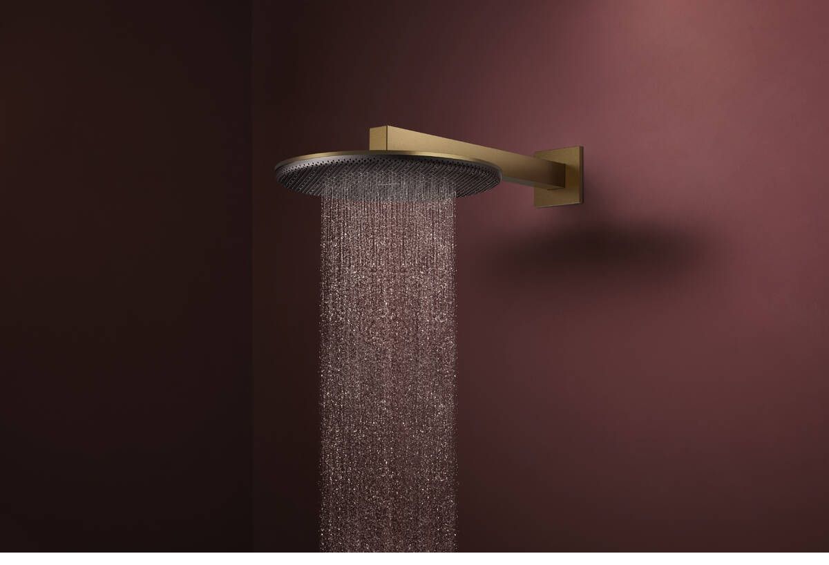 Hansgrohe Raindance Alive S Hlavová sprcha, 30 cm, 1jet, kartáčovaný bronz 24520140 - galéria #2