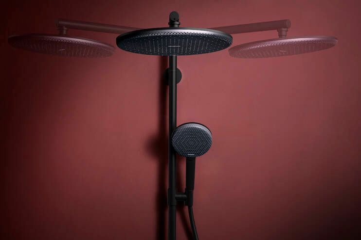 Hansgrohe Raindance Alive S Puro Sprchový systém s termostatom, matná čierna 24592670 - galéria #1