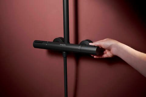 Hansgrohe Raindance Alive S Puro Sprchový systém s termostatom EcoSmart, matná čierna 24593670 - galéria #4