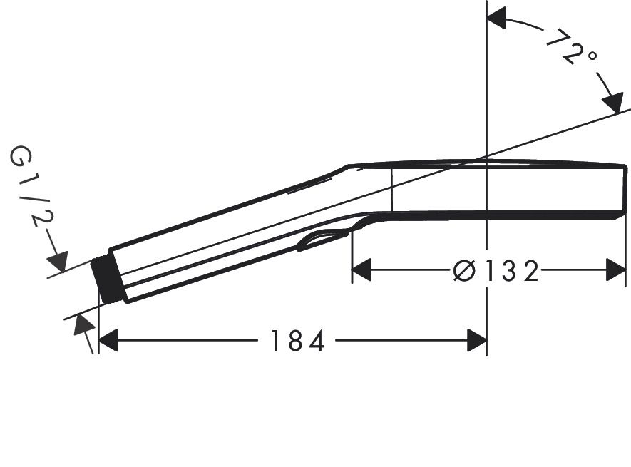 Hansgrohe Rainfinity Ručná sprcha 130 3jet EcoSmart+, kartáčovaný bronz 26862140 - galéria #1