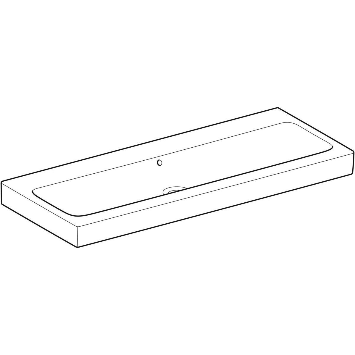 Geberit iCon Umyvadlo 120 cm, 124025000 - galéria #1