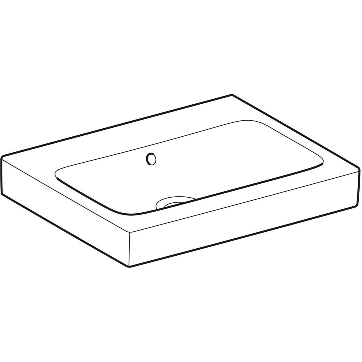 Geberit iCon Umyvadlo  60 cm, KeraTect, 124063600 - galéria #1