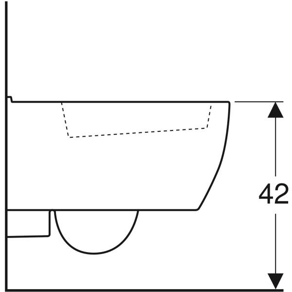 Geberit iCon Závěsné WC KeraTect, 204030600 - galéria #3