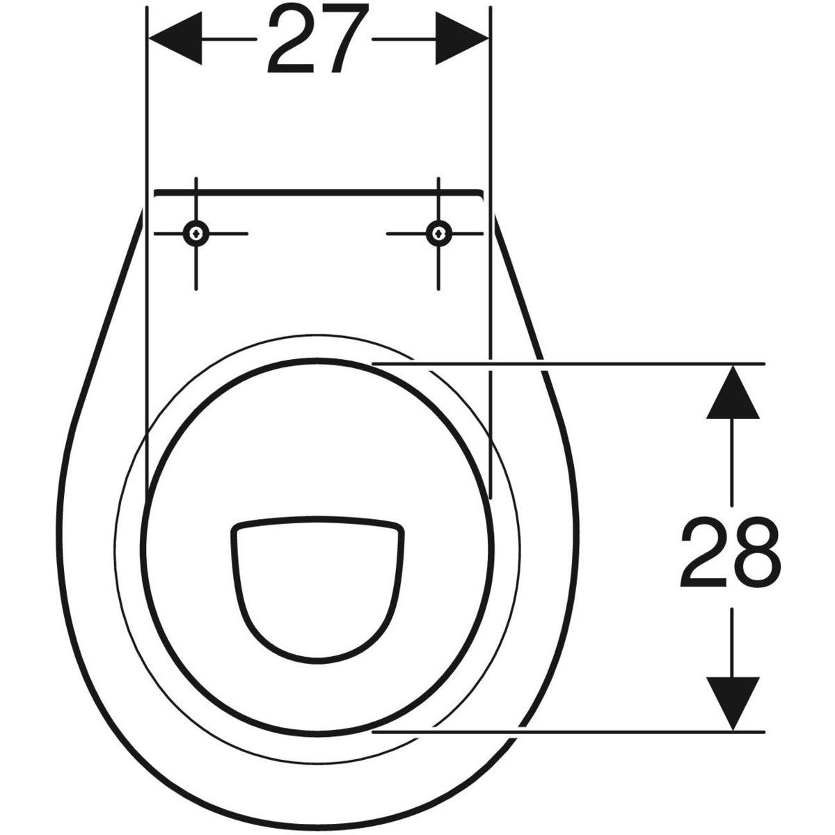 Geberit Bambini Stojící WC pro děti, 500.916.00.1 - galéria #1