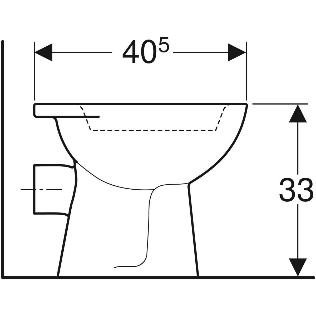 Geberit Bambini Stojící WC pro děti, 500.916.00.1 - galéria #3