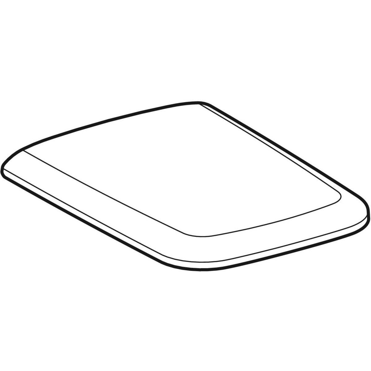Geberit iCon Square WC sedátko SoftClose, 571910000 - galéria #4