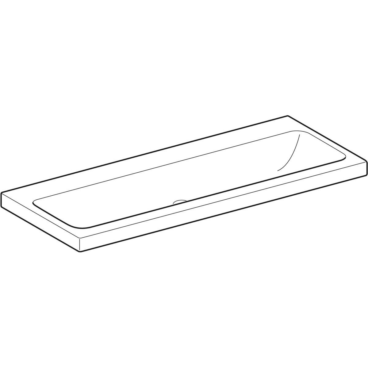 Geberit iCon Light Umyvadlo 120 cm, KeraTect, 501.837.00.8 - galéria #4