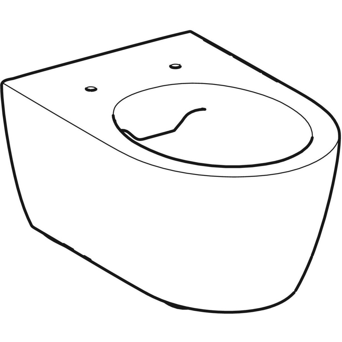Geberit iCon Závěsné WC, Rimfree, KeraTect, 501.661.00.8 - galéria #4