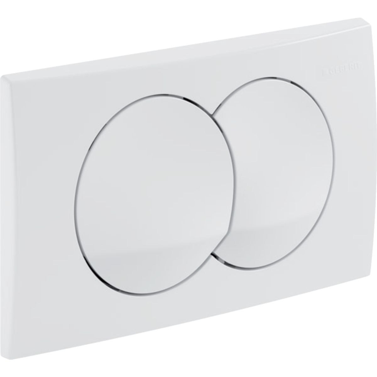 Geberit Tlačidlo Delta Zero Control, biele lesklé 115.100.11.5 - galéria #1