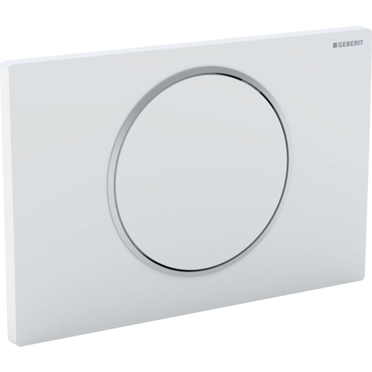 Geberit Sigma10 Ovládacie tlačidlo Štart/Stop, biele matné 115.758.01.5 - galéria #1