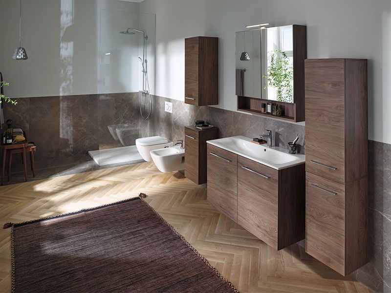 Geberit Selnova Square Rimfree WC so sedadlom SoftClose, biele - galéria #2