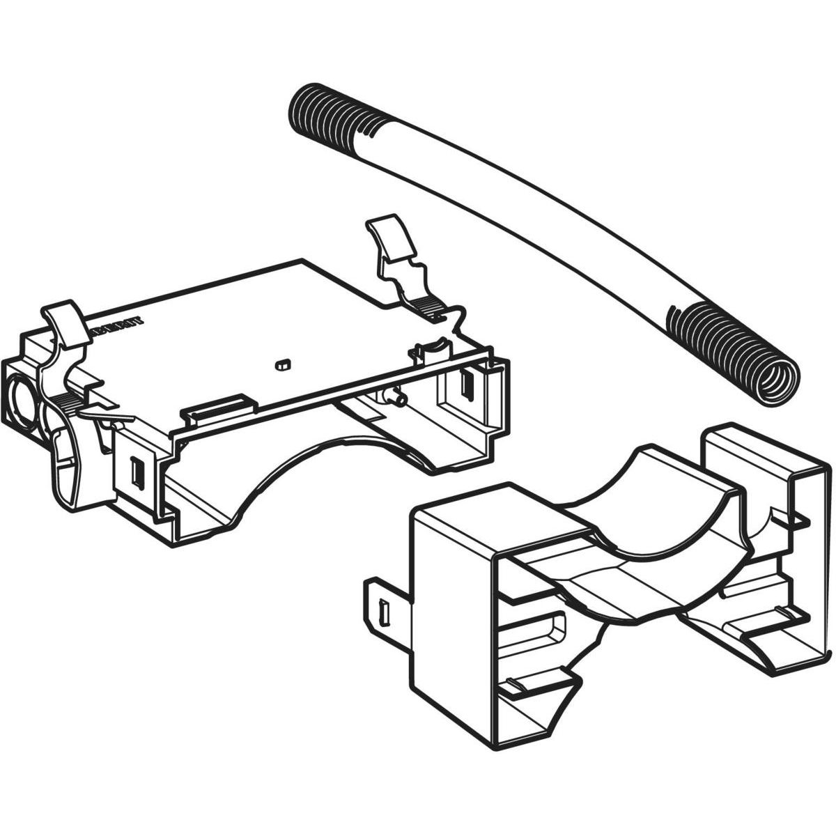 Geberit Elektrická a komunikačná skrinka pre inštalačný prvok pre závesné WC 116.061.00.6 - galéria #1
