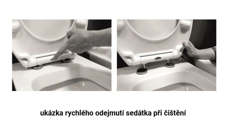 Geberit Set modulu do sadrokartónu, WC Urban a tlačidlá, biela KBE053 - galéria #12