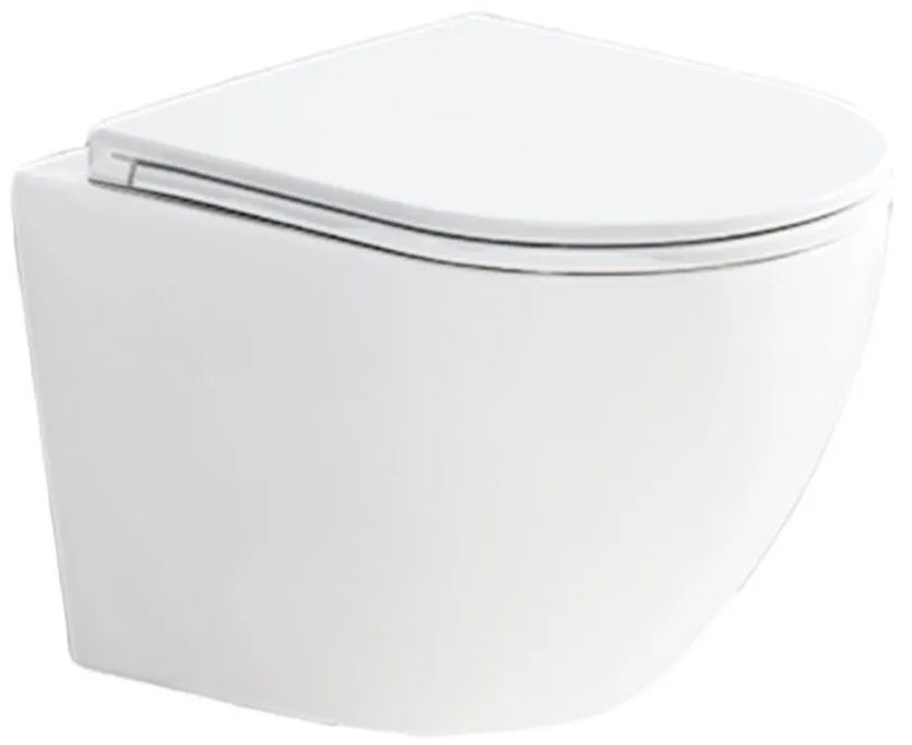 Geberit Set modulu na zamurovanie, tlačidlá a závesne WC Urban s WC doskou, čierna matná/čierna lesklá KBE086 - galéria #3