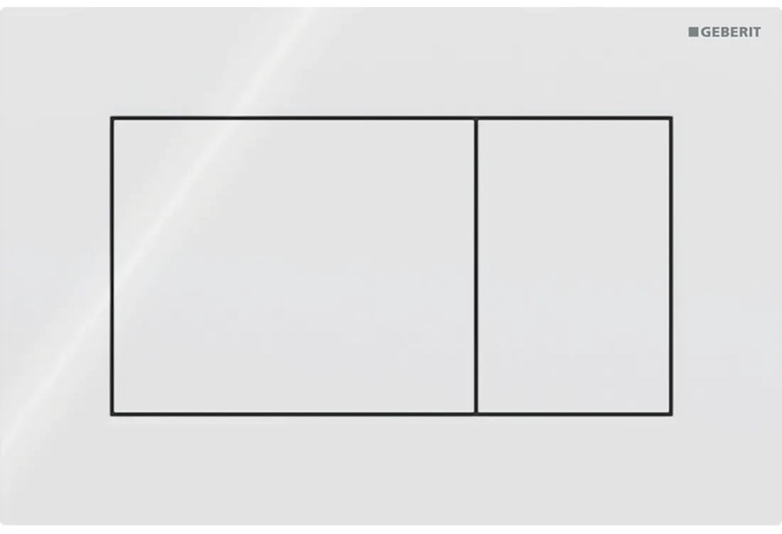 Geberit Set modulu na zamurovanie, tlačidlá a závesne WC Urban s WC doskou, biela KBE107 - galéria #5