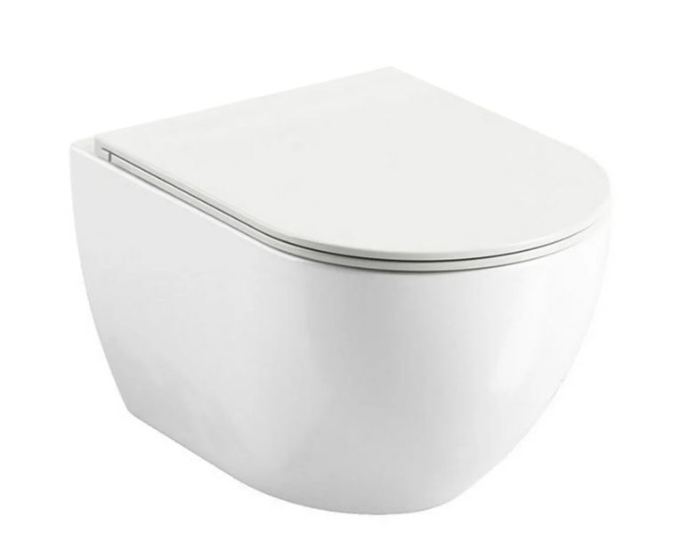 Geberit Set modulu do sádrokartonu, WC Urban City a tlačítka, černá mat KBE147 - galéria #3