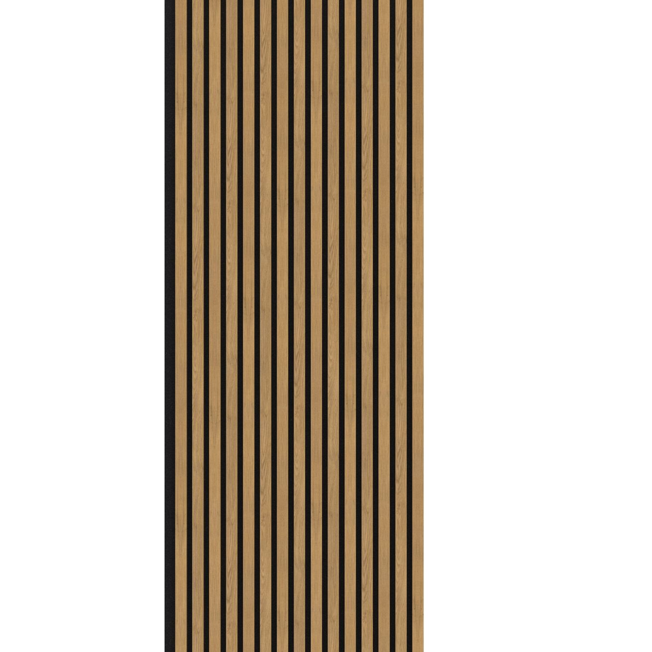 EBS Akustický panel Oak natural 60,4x275 cm lamely na plsti - galéria #4