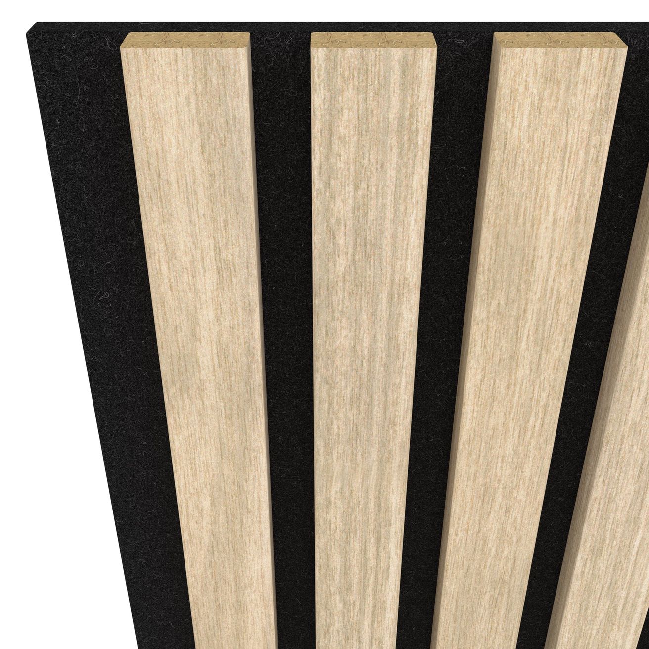 EBS Akustický panel Oak greige 60,4x275 cm lamely na plsti - galéria #1