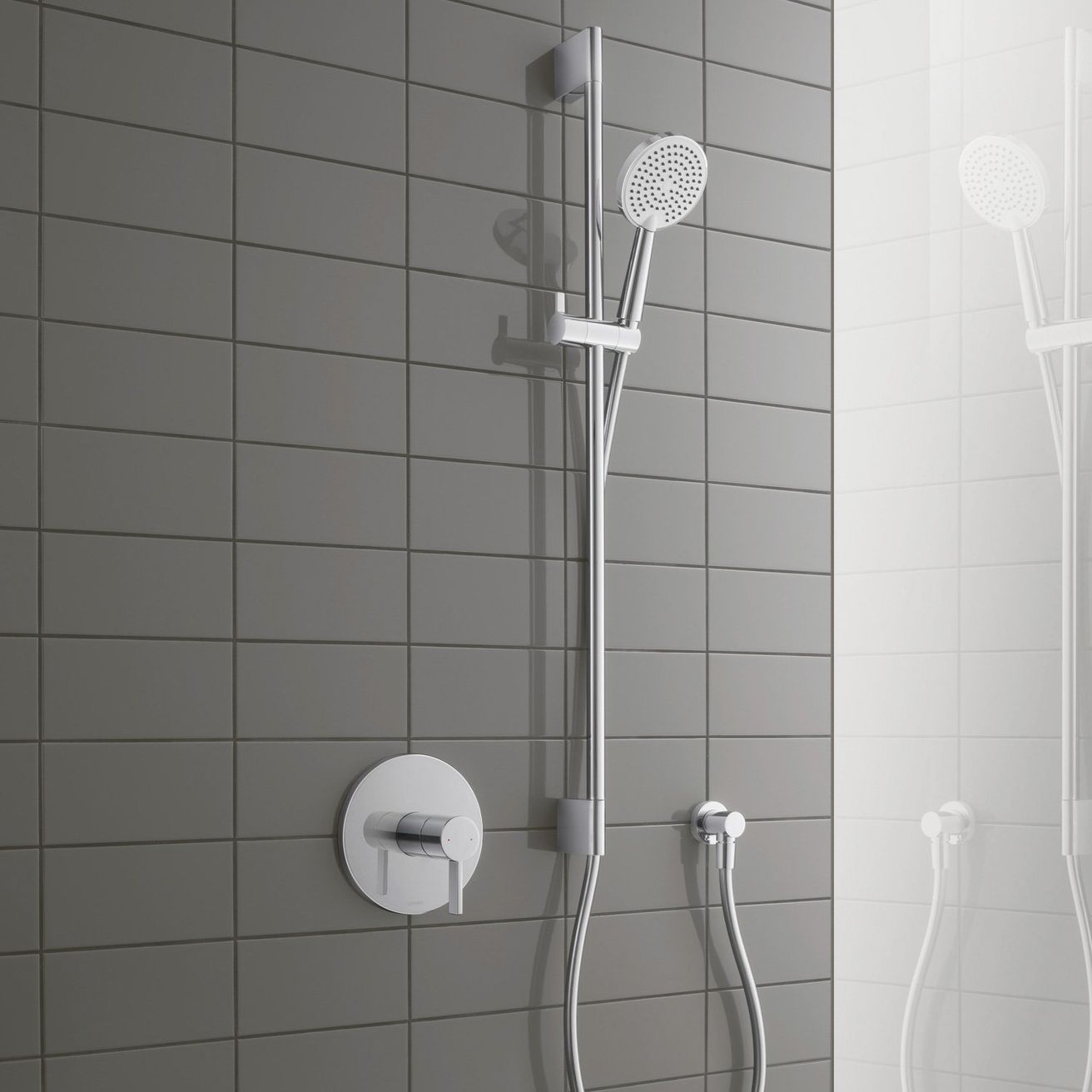 Duravit D-Neo Sprchová poomietková batéria, chróm DE4210010010 - galéria #2