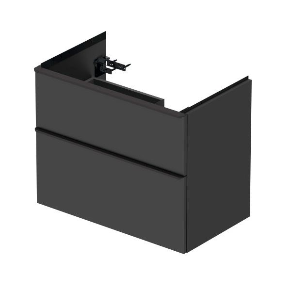 Duravit D-Neo Skrinka pod umývadlo 78,4 cm, pravá, matný grafit DE435804949 - galéria #1
