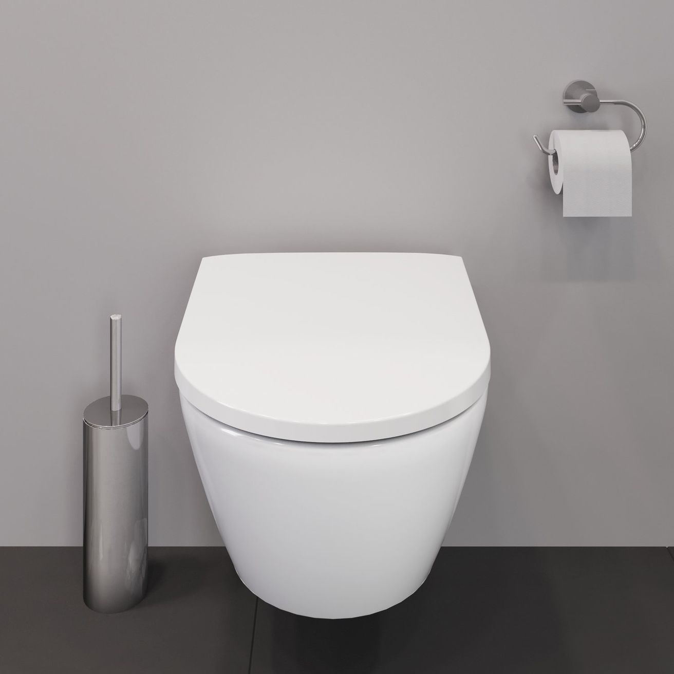 Duravit D-Neo Závesné WC so sedátkom, Rimless, biele 45880900A1 - galéria #6
