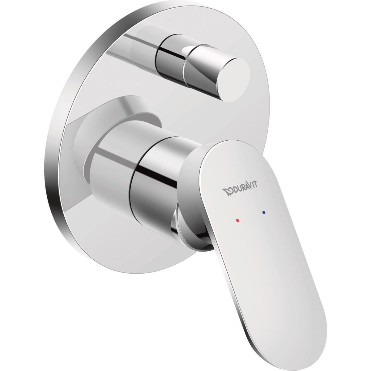 Duravit Wave Podomietková batéria s telesom pre 2 zariadenia, chróm WA4210008010 - galéria #2