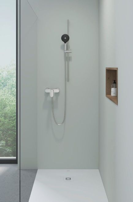 Duravit Wave Sprchová batéria, brúsená nerezová oceľ WA4230000070 - galéria #1