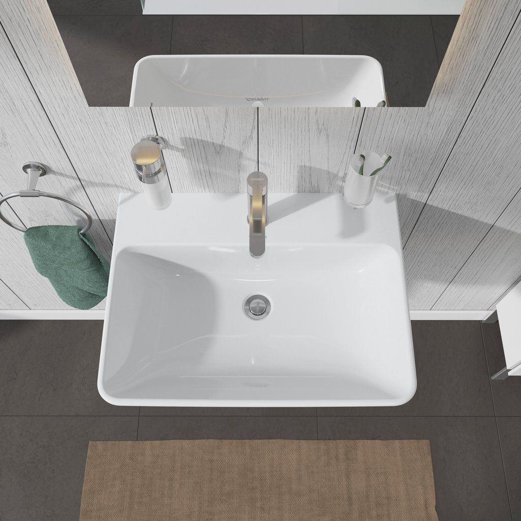 Duravit ME by Starck Umývadlo 65x49 cm, s prepadom, WonderGliss, biele 23356500001 - galéria #4