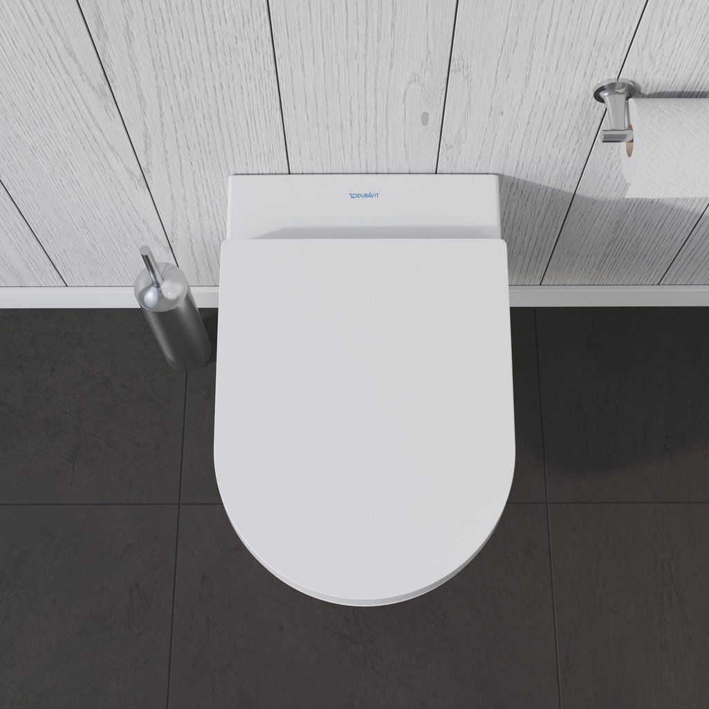 Duravit ME by Starck Závěsné WC, Rimless, WonderGliss, biela/matná biela 25290926001 - galéria #3