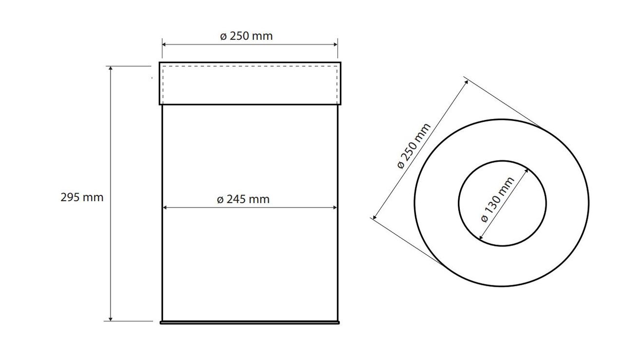 Bemeta Izbový odpadkový kôš, čierny 150115151 - galéria #1