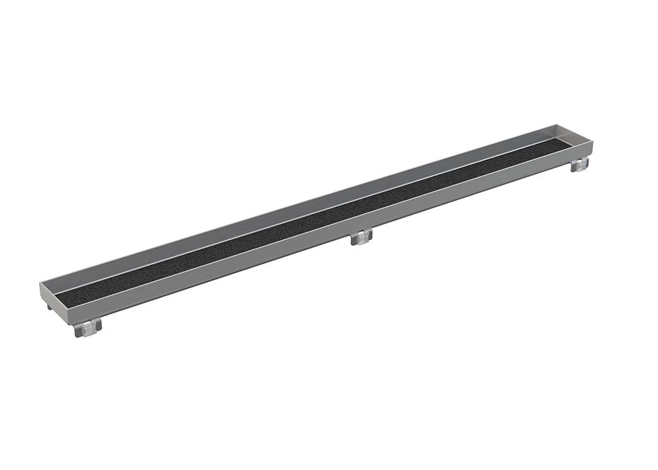 Alcadrain Podlahový rošt 1050 cm na vkladanie dlaždíc, nerezová oceľ FLOOR-1050 - galéria #1