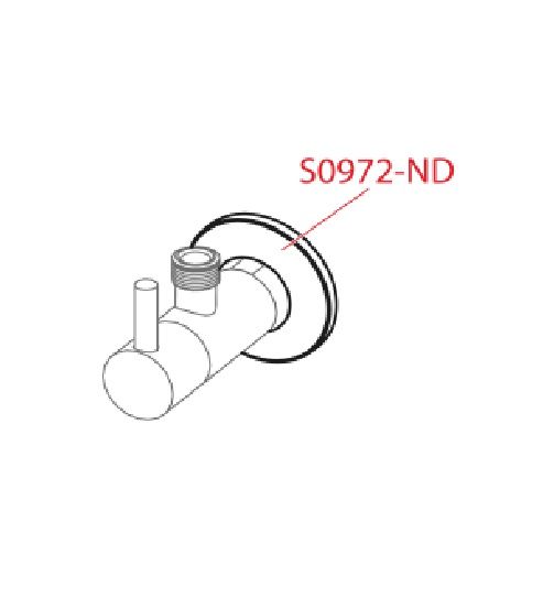 Alcadrain Náhradná rozeta pre ARV001, chróm S0972-ND - galéria #1