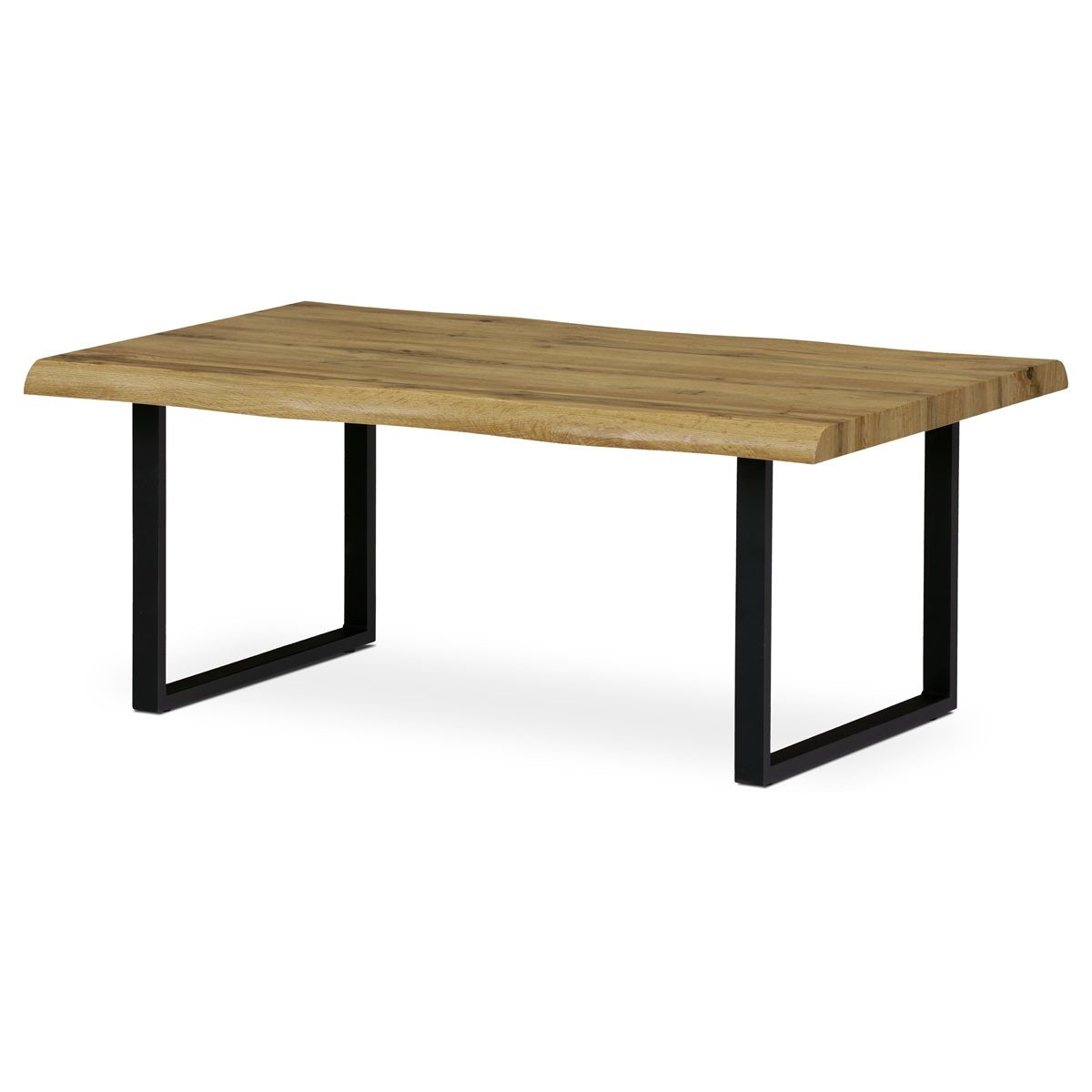 Autronic Fado AHG-861OAK Konferenčný stolík 110x70cm, dub - galéria #1