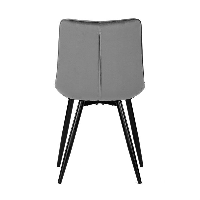 Autronic Partitura CT-384GREY4 Jedálenská stolička, zamat matný, sivá - galéria #7