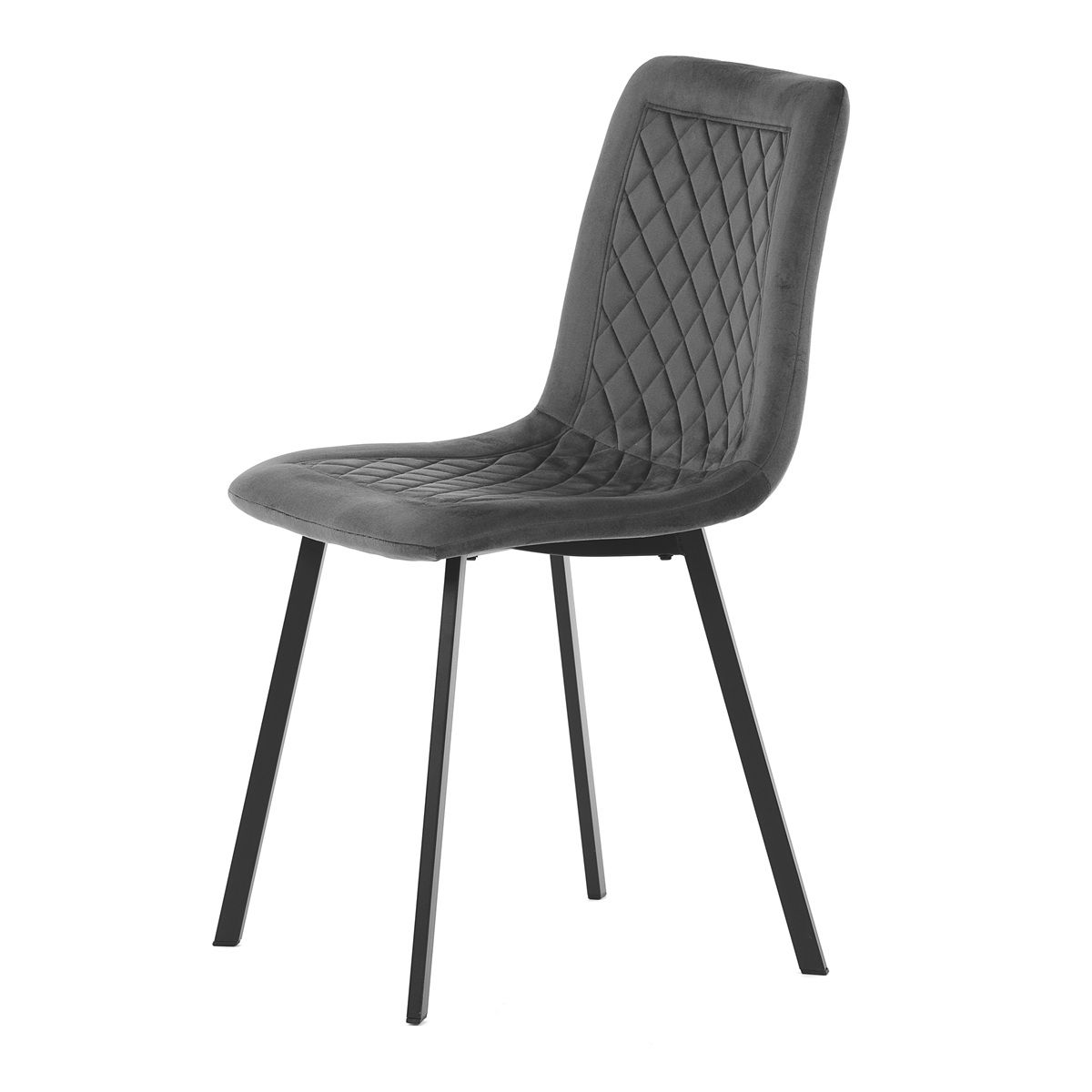 Autronic Partitura DCL-973GREY4 Jedálenská stolička, zamat matný, sivá - galéria #10