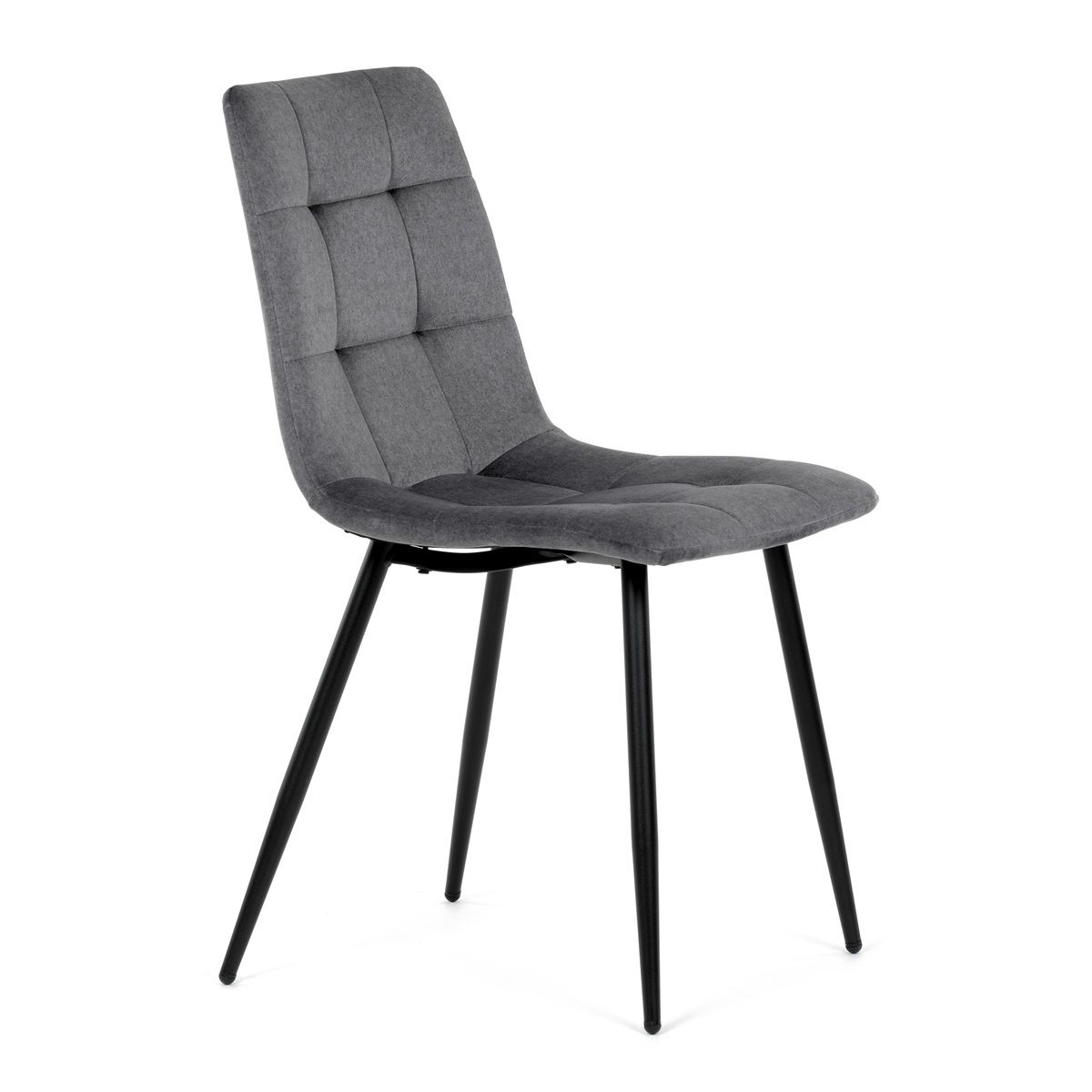 Autronic Partitura DCL-X7015GREY2 Jedálenská stolička, zamat matný, sivá - galéria #5